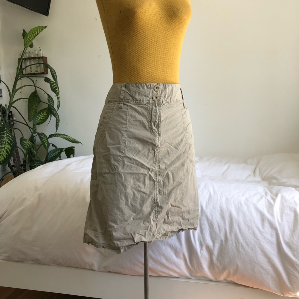 Mountain Equipment Co op cargo tan skirt